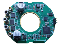 Integrated motor control electronics for pump thermal management